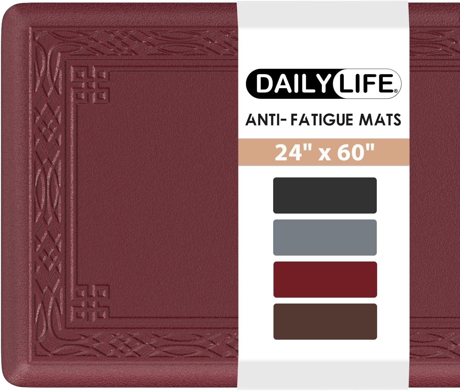 Anti Fatigue Kitchen Mat for Floor - Comfort & Style Combined