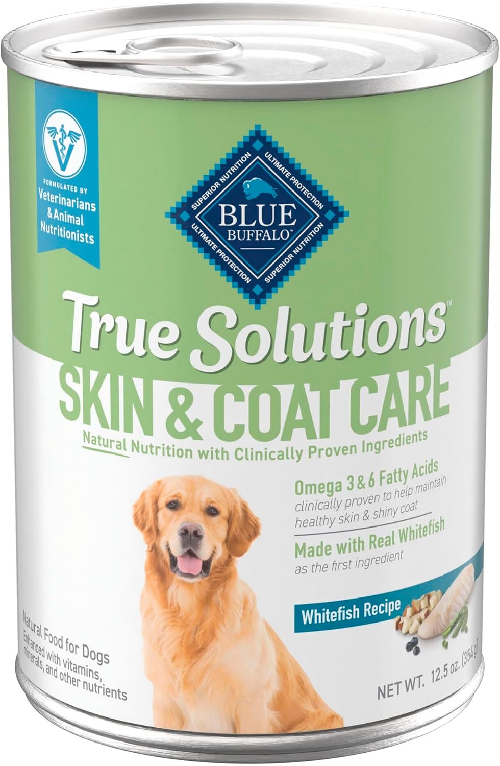Blue Buffalo True Solutions Skin & Coat Care Wet Dog Food Review