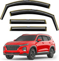 In-Channel Window Rain Guards for Hyundai Santa Fe 2019-2023