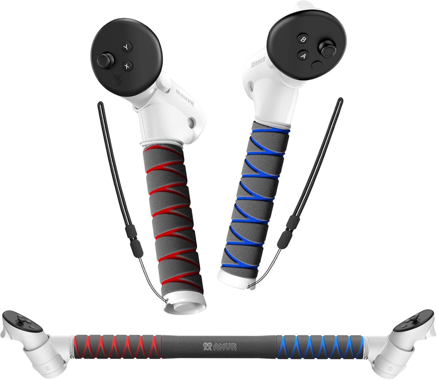 3-in-1 VR Handle Attachment for Meta/Oculus Quest