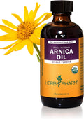 Herb Pharm Certified Organic Arnica Oil - Soothing 4 Ounce