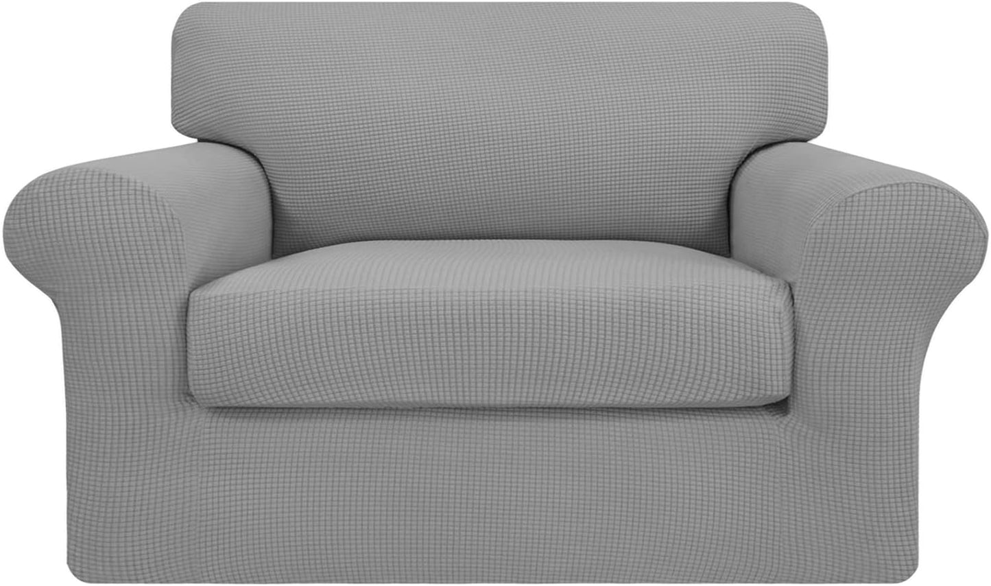 Easy-Going Oversized Chair Sofa Cover for Pets in Light Gray