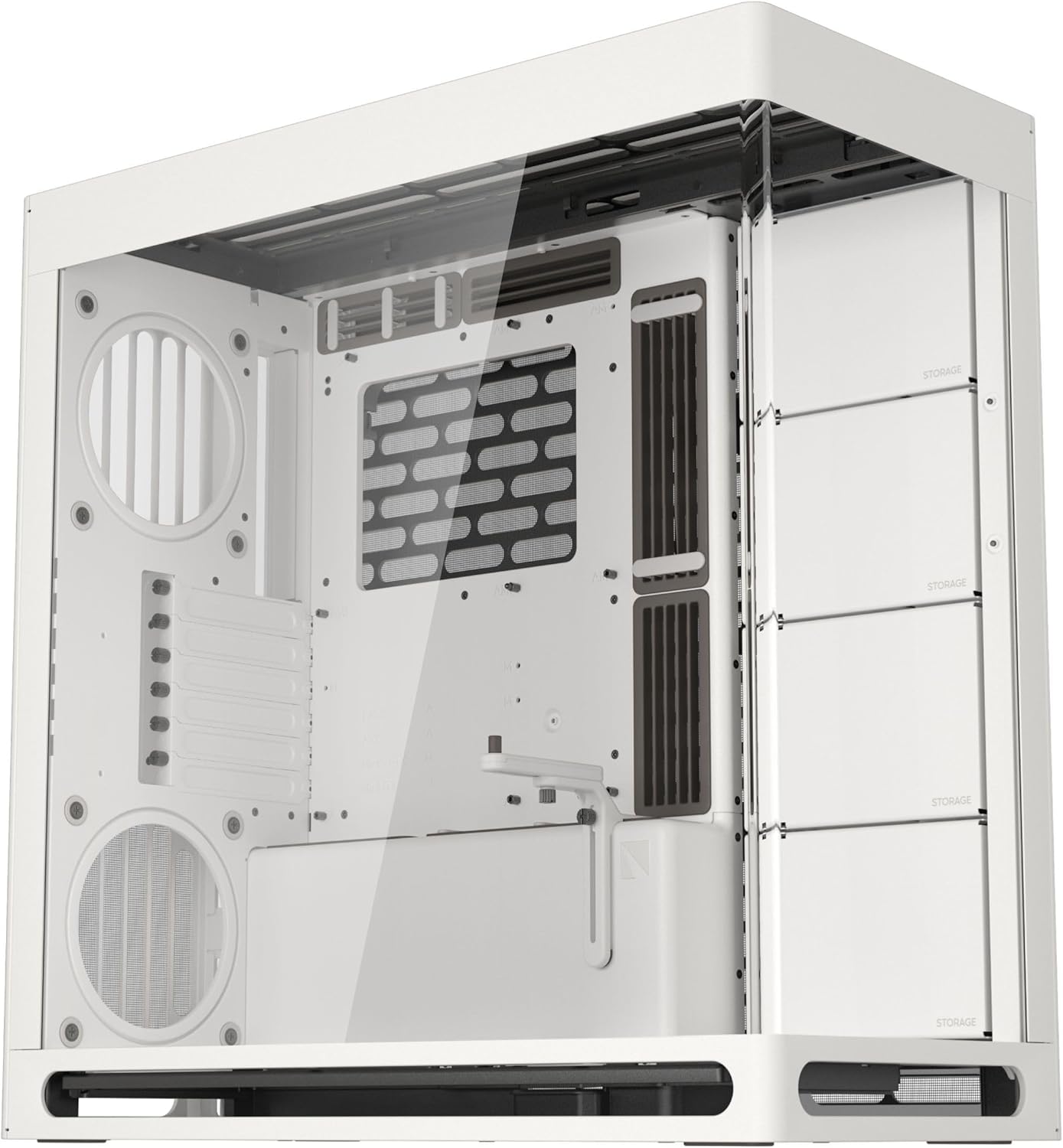 HAVN HS 420 Dual-Chamber Mid Tower PC Case for Optimal Cooling