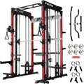 M1 Pro Smith Machine Power Cage with Cable Crossover - 1850 lb