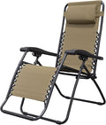 Caravan Sports Zero Gravity Recliner Chair for Outdoor Relaxation