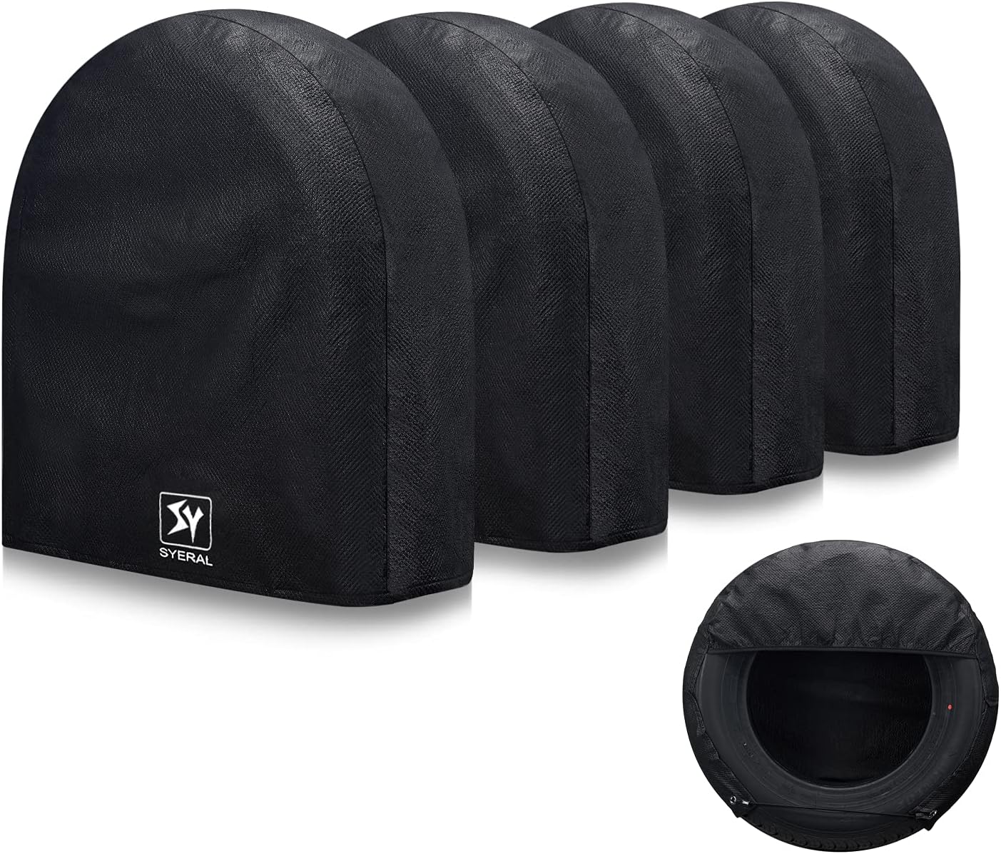 SYERAL Tire Covers Set of 4 for 30 to 32 Inch Tires - Waterproof