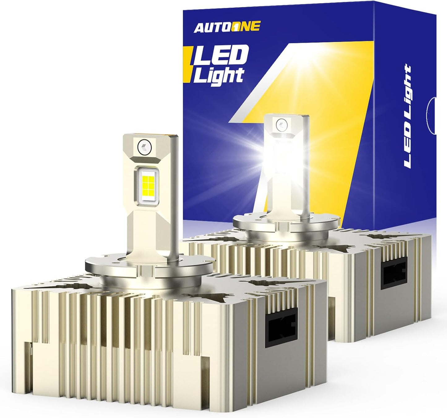 AUTOONE D5S Bulbs - 900% Brighter 32000 Lumens Fog Lights