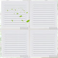 12 x 12 in Aluminum Gable Vent 4-Pack - Durable Exterior Venting