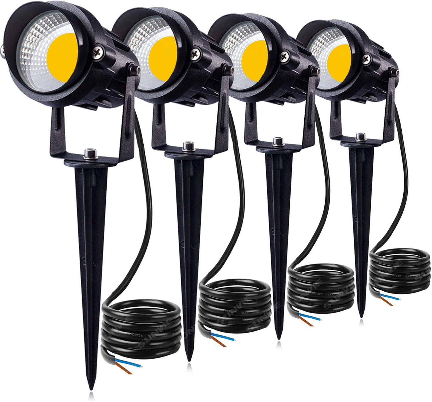 12W LED Landscape Lighting for Outdoor Pathways and Gardens