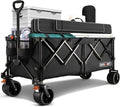Overmont 45ft Collapsible Foldable Extended Wagon Cart - Large