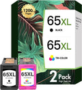 65XL 65 Black/Color Ink Cartridges Combo Pack - High Yield Replacement