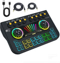 Gaming Audio Mixer Sound Board Mixer w USB Audio Interface - Stream