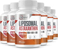Liposomal 24mg Astaxanthin Softgels - 360 Count for Daily Use