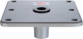 attwood Swivl-Eze Lock'N-Pin 7in x 7in Aluminum Pedestal Base