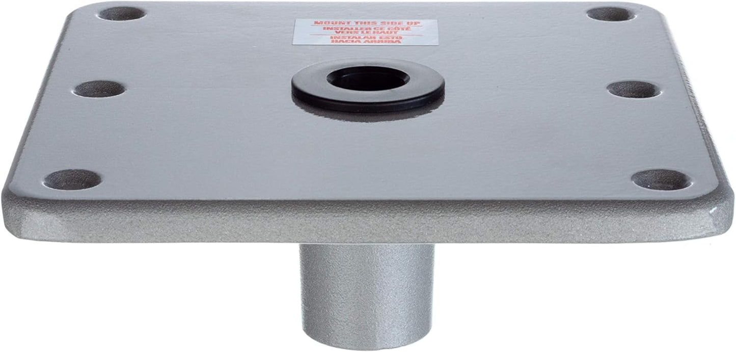 attwood SP-67749 Swivl-Eze Lock'N-Pin Aluminum Pedestal Base