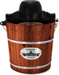 Old Fashioned 4 Quart Electric Ice Cream Maker - Quick Homemade