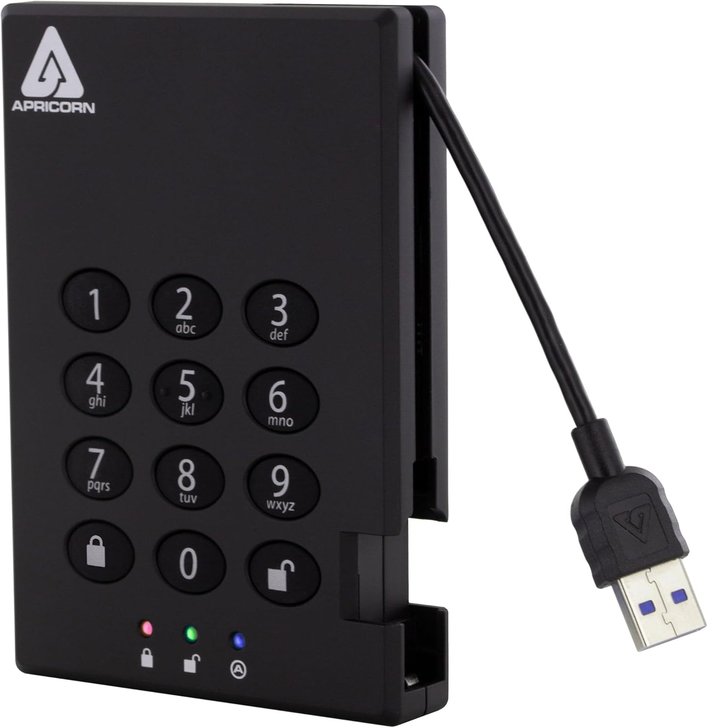Apricorn 2TB Aegis Padlock Portable External Hard Drive Review