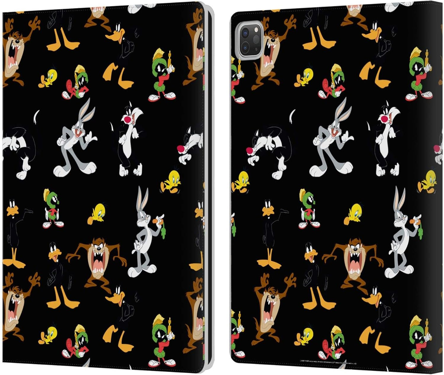Looney Tunes Leather Wallet Case for iPad Pro 12.9 by Head Case