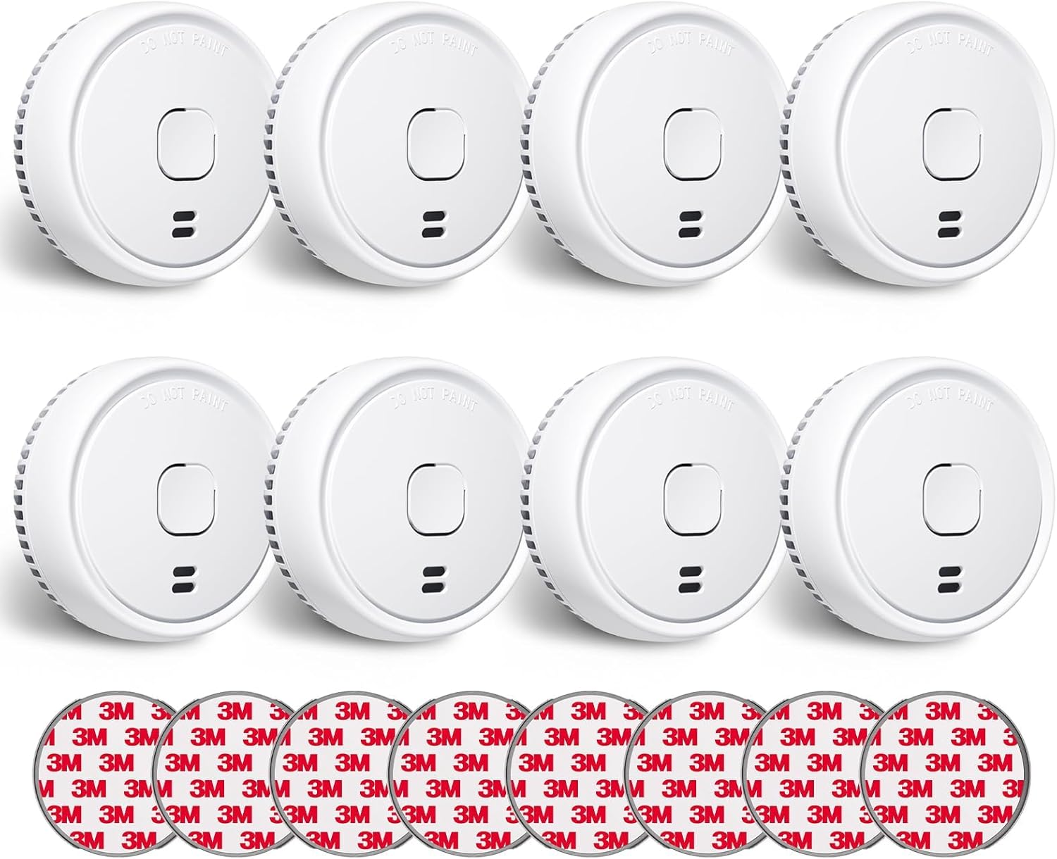 Ecoey Smoke Detector with Advanced Photoelectric Technology