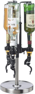 OGGI Professional 3-Bottle Revolving Liquor Dispenser - Continuous