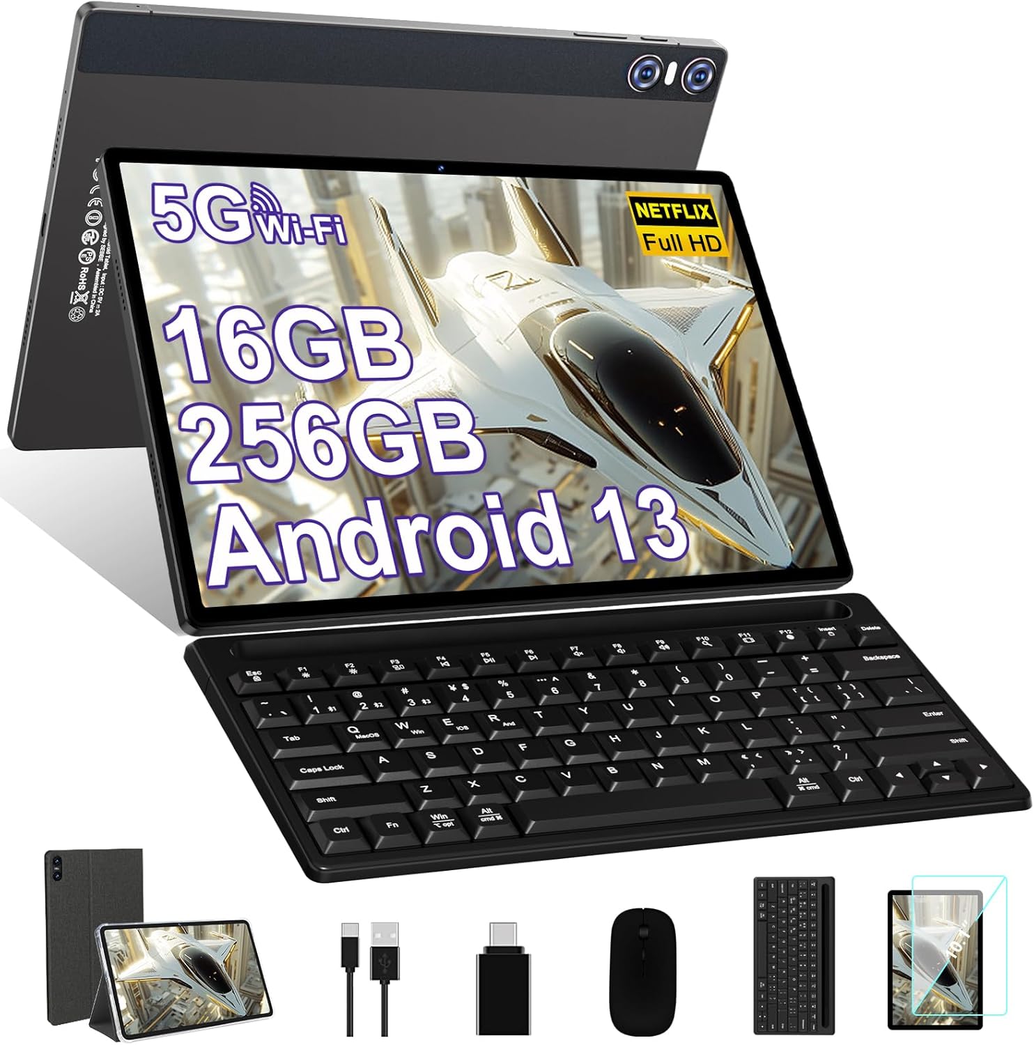 2025 Tablet 11 Inch Screen with 2K Display and Powerful Specs