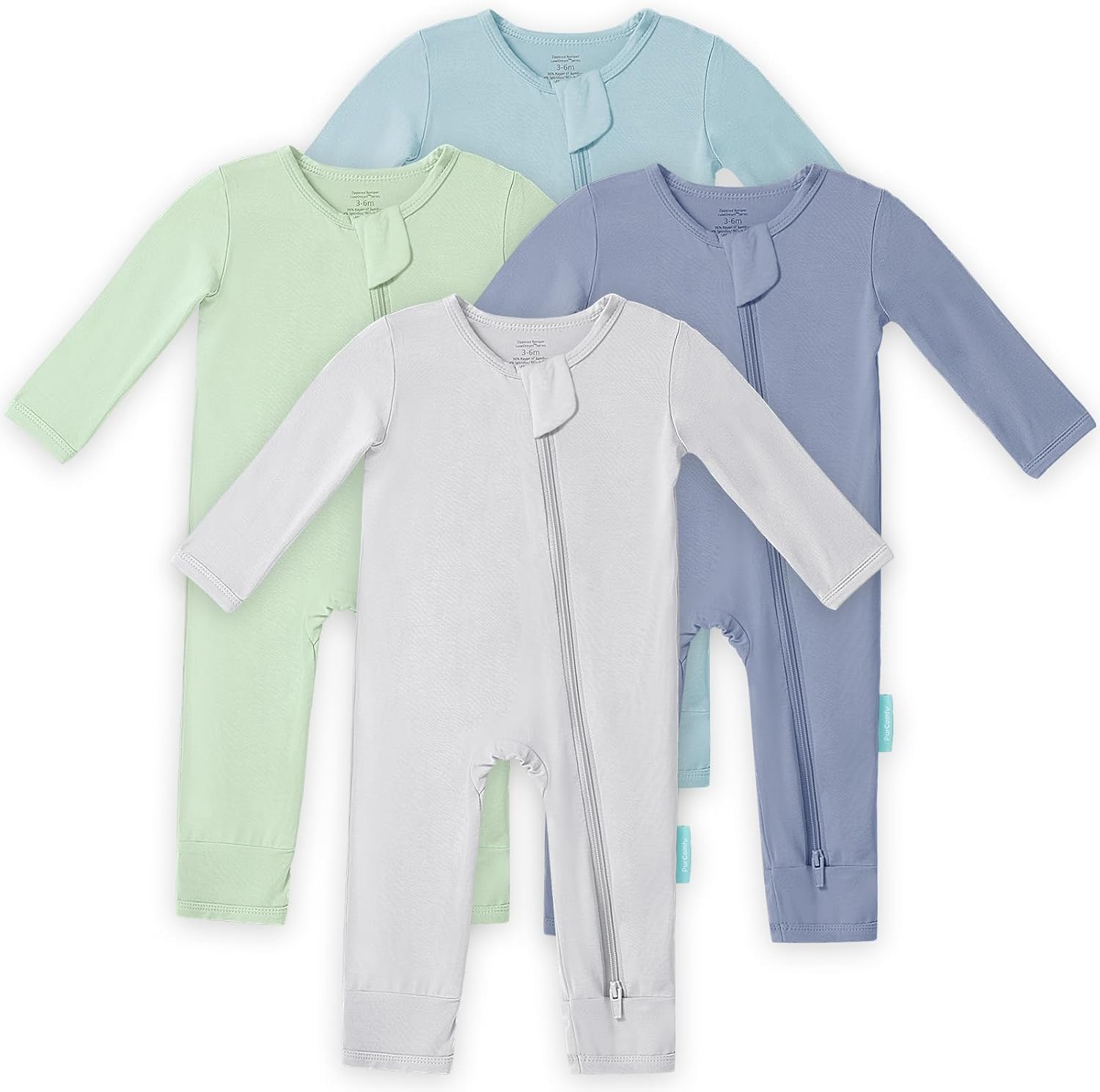 PurComfy Baby Long Sleeve Romper Jumpsuit for Ultimate Comfort