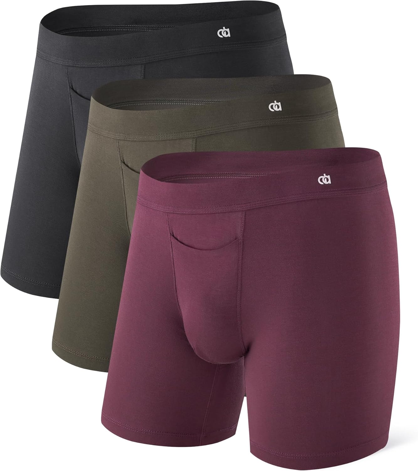 Breathable Men's Underwear Boxer Briefs for Comfort & Style