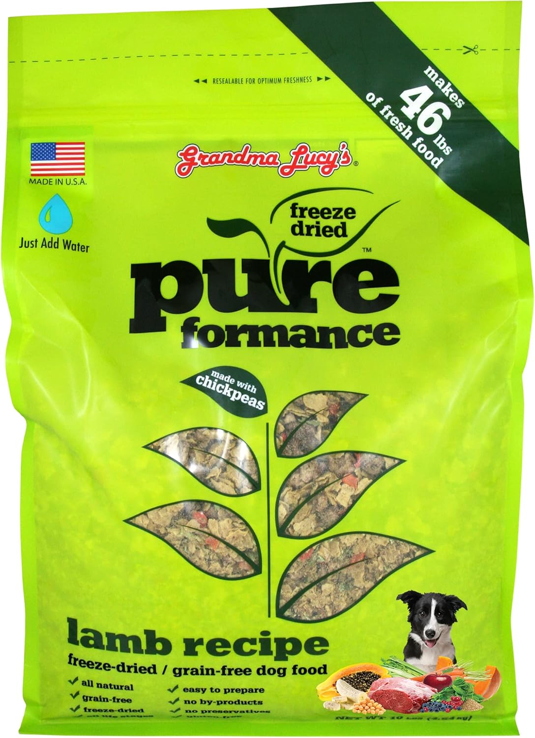 Grandma Lucy's Pureformance Grain Free Lamb Dog Food Review