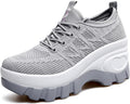 Women's Chunky Platform Orthopedic Wedge Walking Shoes - Comfortable 3