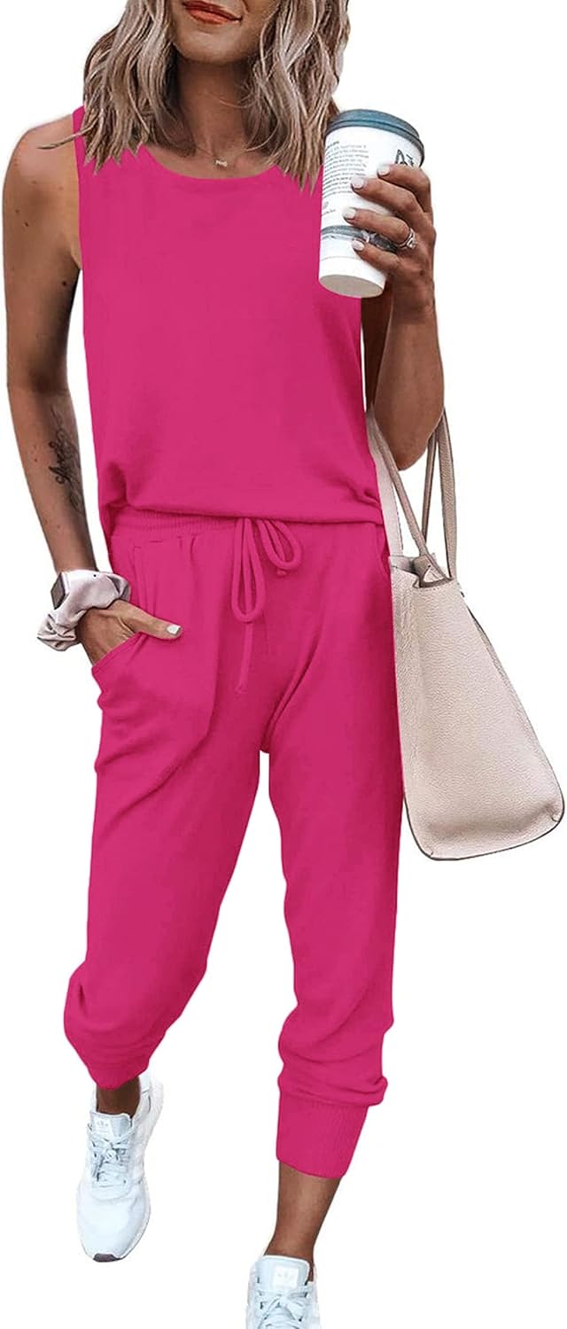 PRETTYGARDEN Women's Two Piece Outfit Sets for Summer Comfort