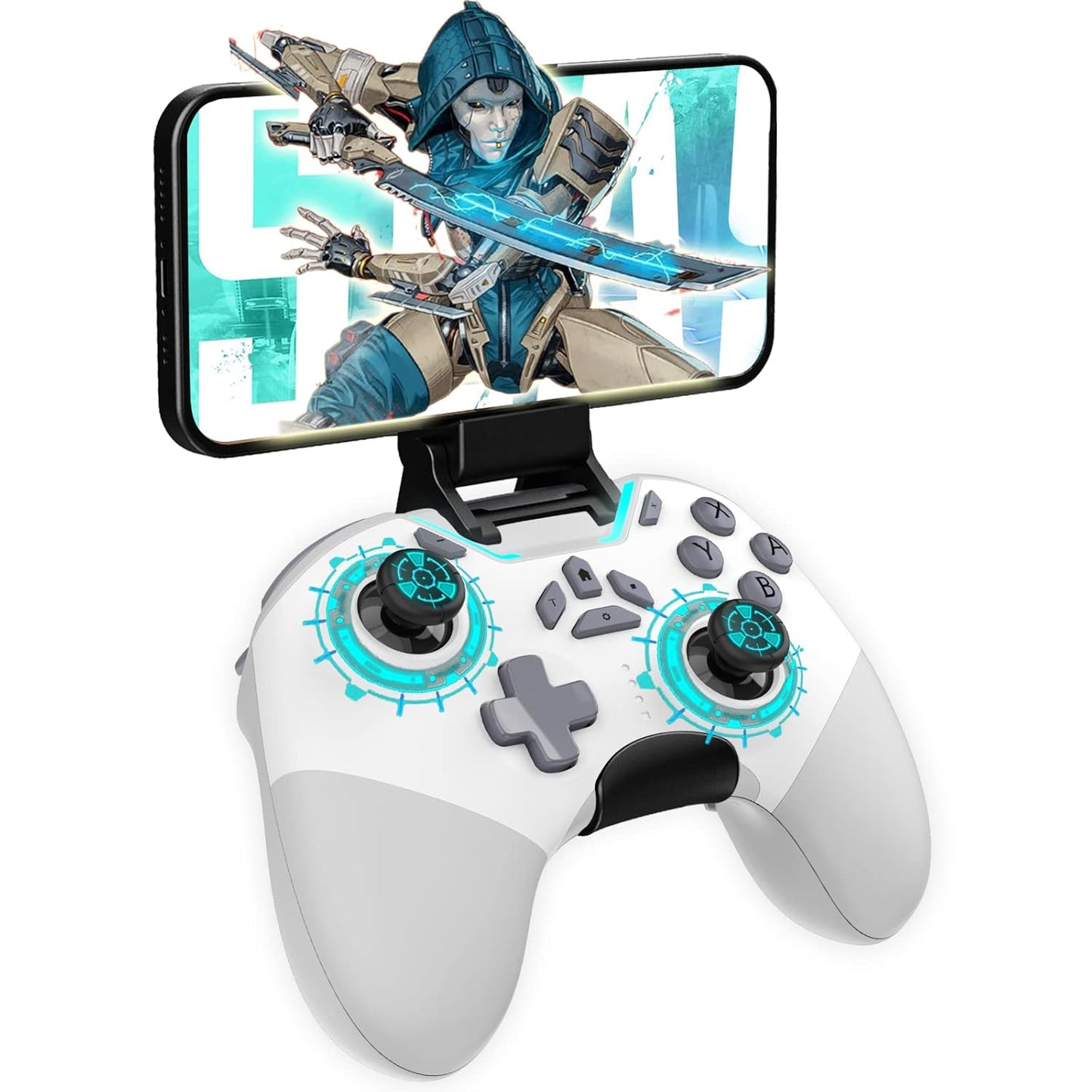 Hall Effect Bluetooth Controller for Switch and PC Gaming