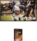 Samsung 55 Outdoor-Optimized 4K UHD TV + 2-Year Amber Protection