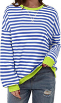 AlvaQ Oversized Sweatshirt: Cozy Colorblock Chic