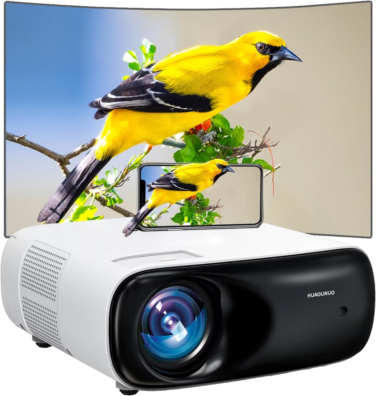 Ultimate Outdoor Movie Experience: ABOOLON P6 4K Projector