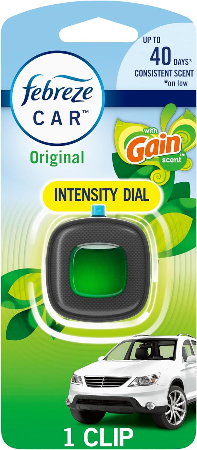 Refresh Your Ride: Febreze Vent Clip with Gain Scent