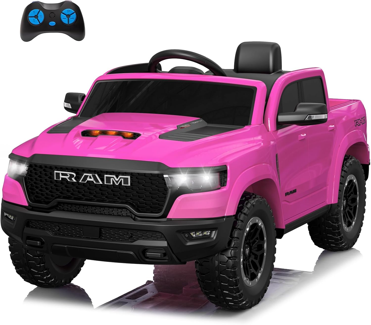 Licensed 2025 Dodge Ram 1500 RHO Electric Truck for Kids