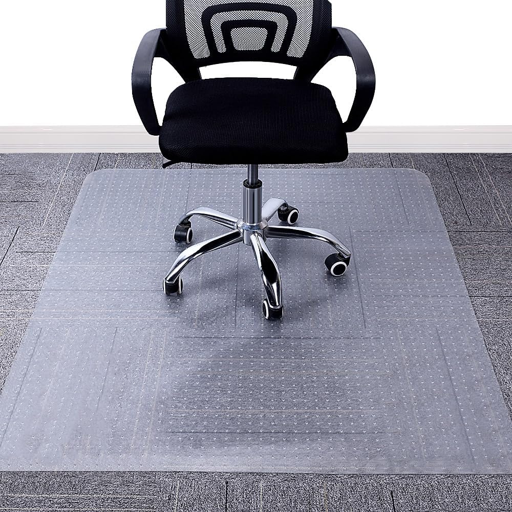 AiBOB Chair Mat for Low Pile Carpet Floors, 60 X 46 in
