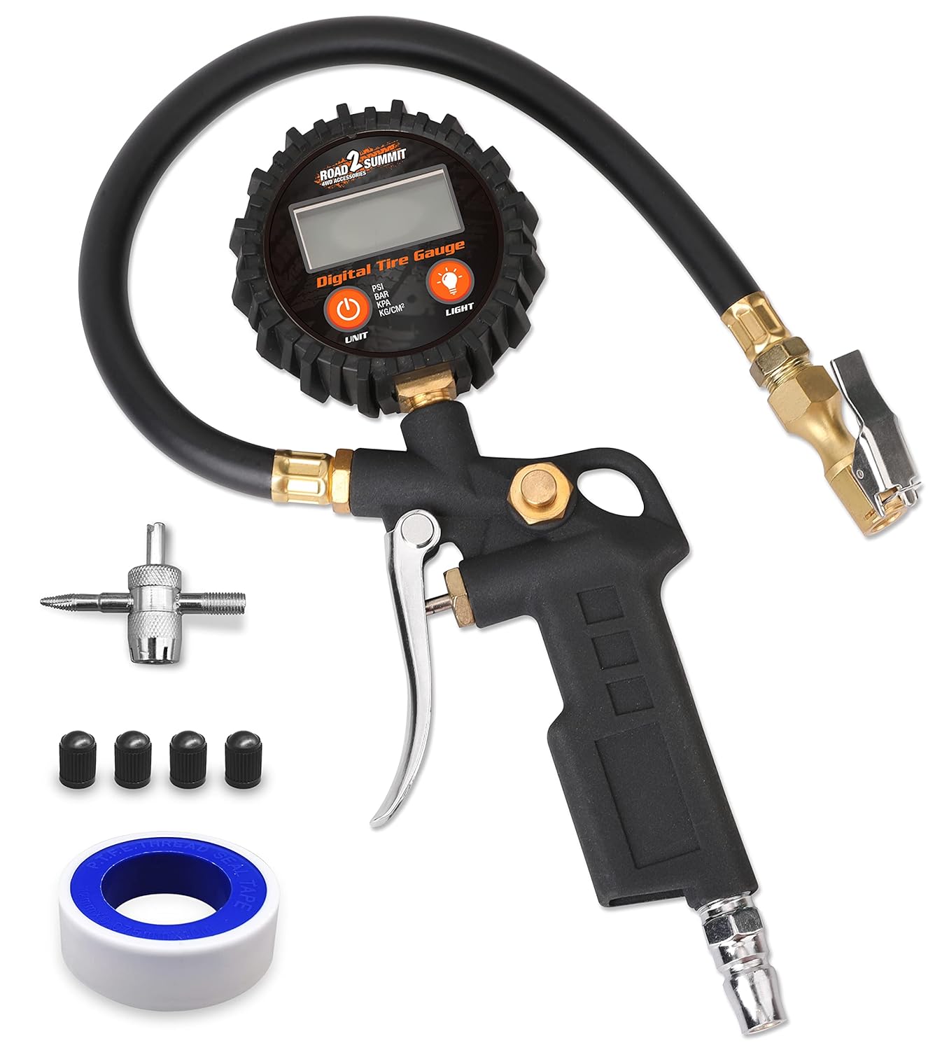 250 PSI Digital Tire Inflator - Precise & Heavy Duty