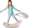 Non Slip Balance Board 35 in Felt Rocker Board - Versatile Play