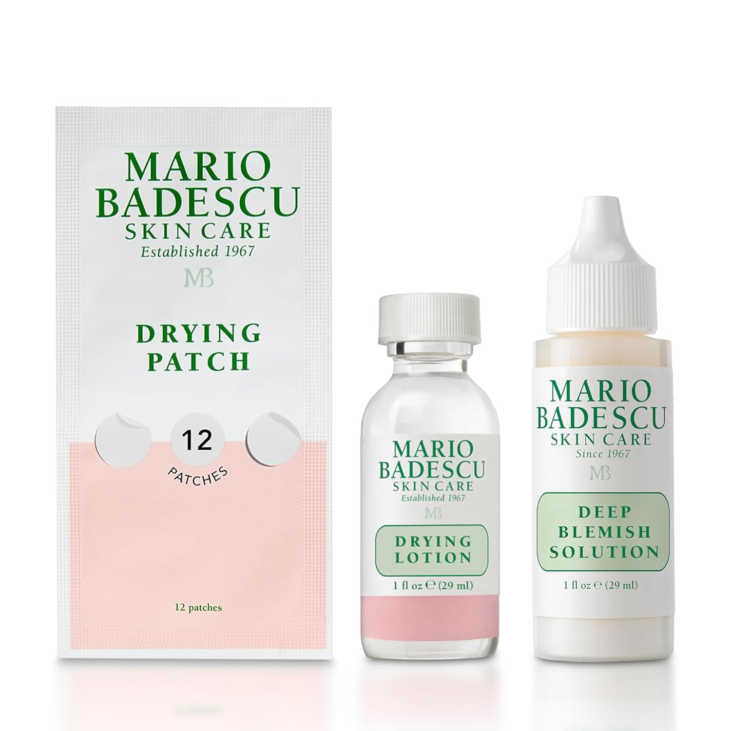 Mario Badescu Drying Lotion for Fast Acne Treatment, 1 Fl oz