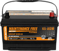 BCI Group 65 Car Battery 12V 70Ah AGM - Durable Start Power