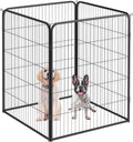 Dog Playpen 40 in High Folding Metal Pen - Portable Puppy Exercise