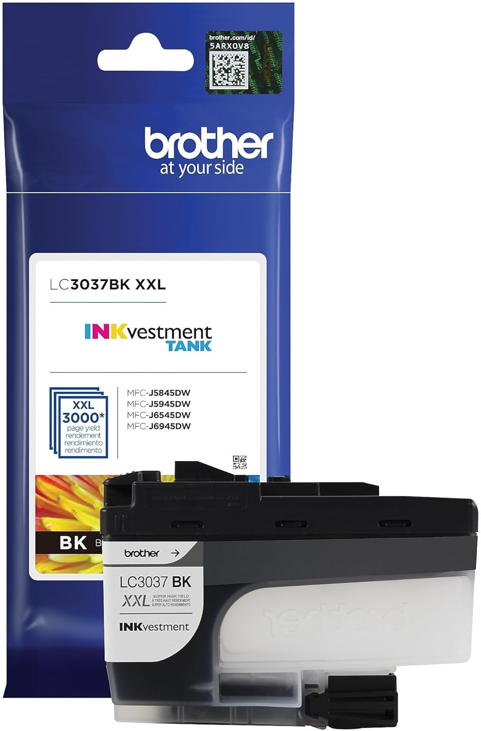 Brother Genuine LC3037BK Super High-yield Black Ink Cartridge