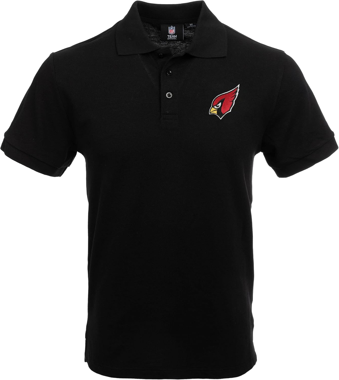 FOCO NFL Team Logo Polo Short Sleeve Shirt for Game Day Style