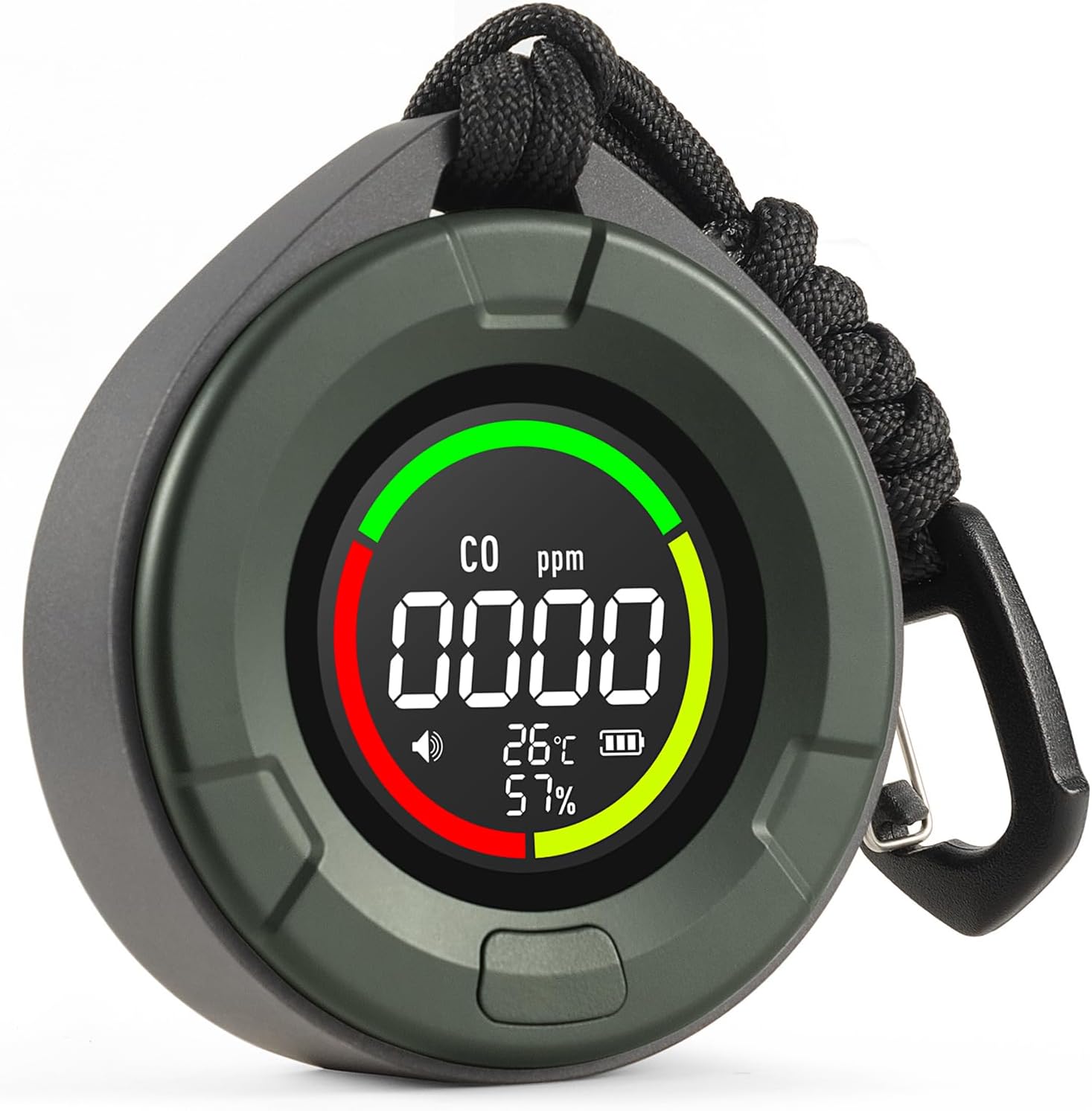 DS-100 Portable Carbon Monoxide Detector for Safe Travel