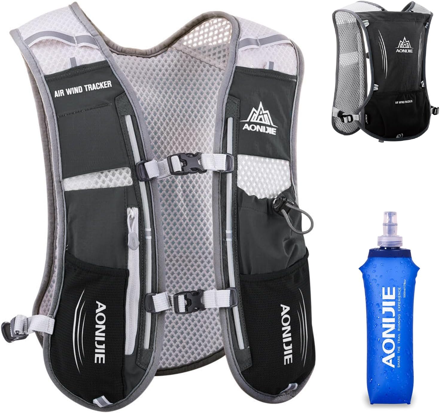 TRIWONDER Hydration Running Vest 5L Lightweight Water Pack