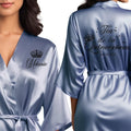 Mis Quince Anos Satin Robe for Quinceanera - Personalized Ready-Prep