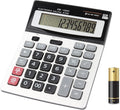 Large 12-Digit Solar/Battery Calculator for Easy Business Calculations