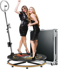 360 Photo Booth Machine with Flight Case - Automatic 360 Spin Photo