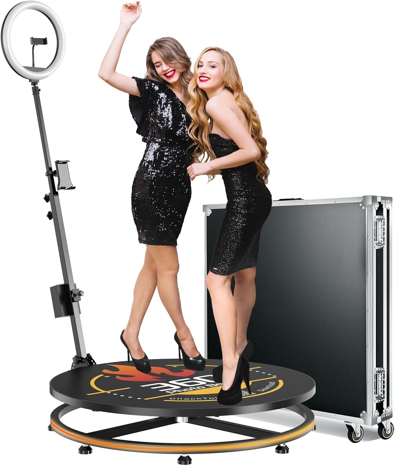 MWE 360 Photo Booth Machine with Flight Case for Memorable Events